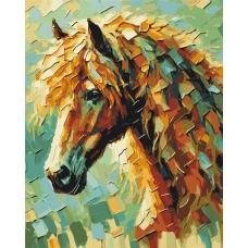 Картина за номерами "Brushme" /BS54165/ "Кінь" 40*50см