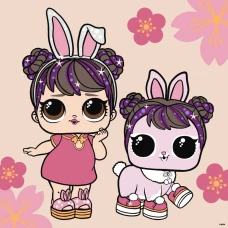 Картина за номерами "Ідейка" /KHO1105/ "LOL Surprise! Chinese New Year Doll & Pet" 40*40см Картина за номерами "Ідейка" /KHO1105/ "LOL Surprise! Chinese New Year Doll & Pet" 40*40см