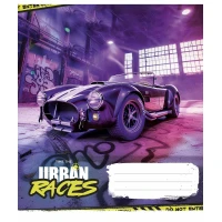 Зошит уч. "Школярик" 48арк.# /3439K/ "Time the urban races" ВД-лак (хлопчик) (10/100)