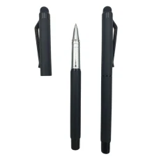 Ручка капілярна "LUXOR" /21010/ "Fendi Touch Pen" метал, стилус, синя (10)
