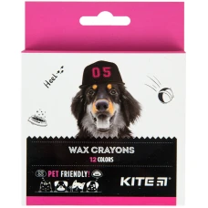 Крейда воскова "Kite" 12кол. /K22-070/ "Kite Dogs" (1/24/288) Крейда воскова "Kite" 12кол. /K22-070/ "Kite Dogs" (1/24/288)
