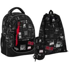 Набір "Kite" /SET_K25-700M-3/ рюкзак + пенал + сумка для взуття 700 Tokyo (1/6)