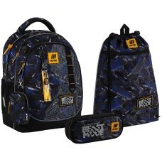 Набір "Kite" /SET_K25-700M-4/ рюкзак + пенал + сумка для взуття 700 Beast Mode (1/6)