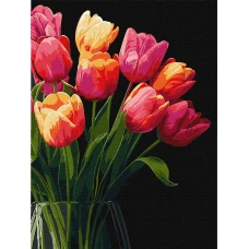 Картина за номерами "Ідейка" /KHO3279/ "Аромат тюльпанів" 30*40см