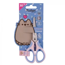 Ножиці "Yes" 13см /480460/ "Pusheen" з гумовими вставками (1/12/360)