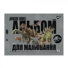Зошит для малювання А4/20арк "YES" /130592/ на скобі, з перфорацією, 100гр/м2, Jurassic World (4/128)