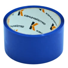 Скотч пакувальний "Канцмайстер" /KT94254/ 48мм*35м (40мкм) синій (6/72)