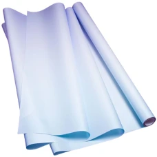 Плівка пакувальна "Unison" /PPG-12/ перламутрова Pastel Diamont silk Gradient 60см*7м, блакитний та барвінок