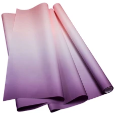 Плівка пакувальна "Unison" /PPG-2/ перламутрова Pastel Diamont silk Gradient 60см*7м, рожевий-фіолет