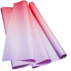 Плівка пакувальна "Unison" /PPG-5/ перламутрова Pastel Diamont silk Gradient 60см*7м, пурпурно рожевий та лаванда
