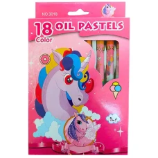 Пастель олійна 18кол  "WB"/9156(3018)/ "Єдиноріг" (1/24)