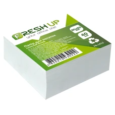 Блок білий клеєн. Fresh Up 80*80*40мм. 60г/м2  FR-1412  (1/24)
