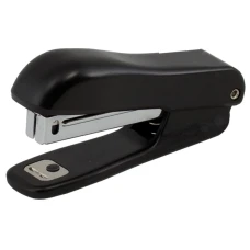 Степлер "BuroMAX" № 10, 10арк. /BM.4102-01/ JOBMAX, 90x39x24мм, чорний, пластиковий круглий (1/12/300)