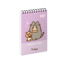 Блокнот А7/80 спіраль "YES" /152346/ "Pusheen" (1/336)