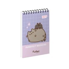 Блокнот А7/80 спіраль "YES" /152506/ "Pusheen: Purrfect Weekend" (1/336)