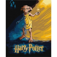 Картина за номерами "Ідейка" /KHO5221/ "Harry Potter: Постер з Добі" 40*50см