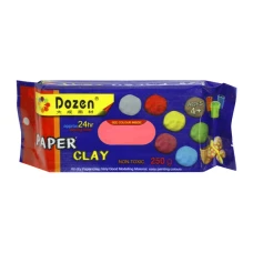 Паста для моделювання "Dozen" /PCL250черв/ 250гр. червона (1/72)