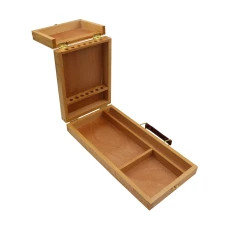 Пенал-етюдник акв., дерев'яний (в'яз) /15143/ 33*16,5*5см, /577/ D.K.ART & CRAFT