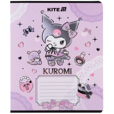 Зошит уч. "Kite" 18арк.== /HK25-237-1/ фольга + УФ лак, Kuromi Куромі (20/400)