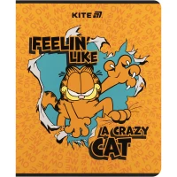 Зошит уч. "Kite" 24арк.# /GF25-238/ УФ лак об'ємний + софт тач, Garfield (20/320)