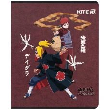 Зошит уч. "Kite" 24арк.# /NR25-238/ гібр. лак + УФ лак, Naruto Shippuden (20/320)