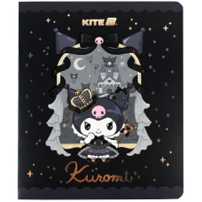 Тетрадь уч. "Kite" 24л.== /HK25-239/ фольга + УФ лак, Kuromi (20/320)
