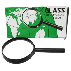 Лупа "JO" /7805-75P/ пластикова лінза D 75мм, пласт. оправа (1/10)