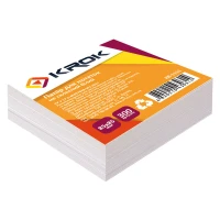 Блок білий Не клеєн. Krok 85*85мм 300арк. 55г/м2 KR-1111  (1/48)