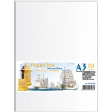 Папір для АКВАРЕЛІ "Офорт" А3/10арк. 200г/м2 (ПА3110E) (в пакеті) (10/60)