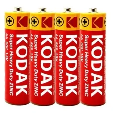 Батарейка "KODAK" /R-6/4shink/30411708/ сольова, 1,5V, пальчик (4/60)