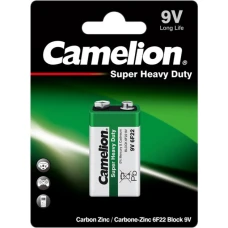Батарейка "Camelion" / 6F22/1bl/413/609/ сольова, 9V, КРОНА (1/12) Батарейка "Camelion" / 6F22/1bl/413/609/ сольова, 9V, КРОНА (1/12)