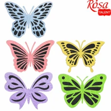 Заготовка "Rosa Talent" /470/ "Метелики 1" 10шт, 5,3*7см