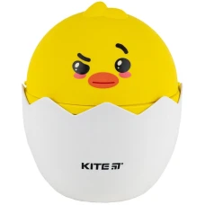 Настільний контейнер для сміття "Kite" /K24-009-3/ жовтий, 16х21 см (1/8)