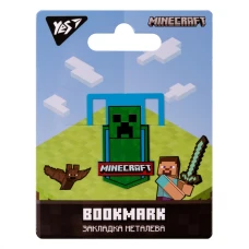 Закладка металева "YES" /707838/ Minecraft (1/20/500)