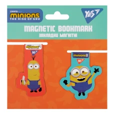 Закладка-магніт "YES" /707830/ Minions, 2шт в уп. (1/10/500)