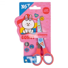 Ножиці "Yes" 13см /480429/ "Line friends" з принтом на лезі (1/12/360)
