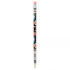 Олівець пр."Yes"/280631/ "Sticky Mood" з гумкою трикут. 36шт/туба (36/540/2160)