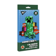 Олівці кольорові "Yes" 12 кол. /290701/ "Minecraft" (1/12/240)