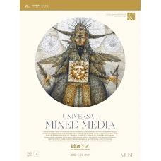 Альбом для змішаних технік "MUSE" А3/12арк. /PB-GB-012-085/ склейка, 310г/м2 (4)