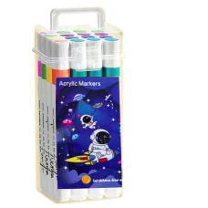 Набір маркерів 12кол. "JO" /AMH-222-12/ "Space" акрил plastic box (1/240) Набір маркерів 12кол. "JO" /AMH-222-12/ "Space" акрил plastic box (1/240)