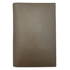 Обкладинка Військовий квиток "4PROFI" /21936/260/ ЗСУ №1 екошкіра койот напис-щиток тиснення Обкладинка Військовий квиток "4PROFI" /21936/260/ ЗСУ №1 екошкіра койот напис-щиток тиснення