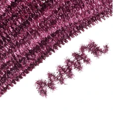 Сінель "Unison" /C30058 pink/ 300 х 6мм, рожевий, з блискітками (100 шт/уп)