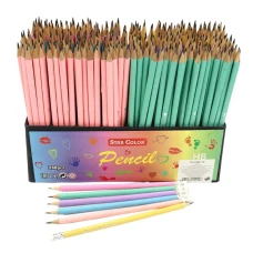 Олівець ч/г "JO" /DSCN0710/ HB Star color "Classic" з гумкою (288/2880)