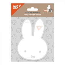 Папір з клейким шаром "Yes" /170436/ "Miffy" фігурний 40 арк. (1/12/144)
