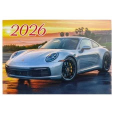 Календар кишеньковий 2026 "ЕУ" /К-27/ "Авто сіре порш" 100*70мм (50) Календар кишеньковий 2026 "ЕУ" /К-27/ "Авто сіре порш" 100*70мм (50)