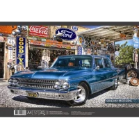 Альбом д / рис. "Графика" / АА4230 / "Dream Motors" А4 / 30арк на скобе (120гр / м) (5/80)