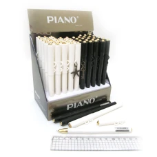 Ручка масляна "PIANO" PT-305 синя (50)