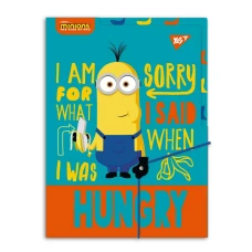 Папка на гумці А4 "Yes" /492101/ "Minions" 3 відділення (1/24/96)