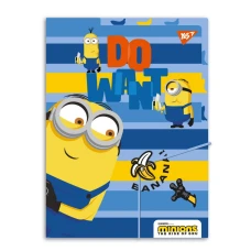 Папка на гумці А4 "Yes" /492100/ "Minions" 3 відділення (1/24/96)
