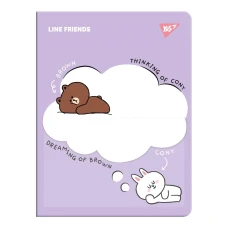 Папка "Yes" 20 файлів A4 /492102/ "Line Friends" з фронтальною кишенею (1/36/72) Папка "Yes" 20 файлів A4 /492102/ "Line Friends" з фронтальною кишенею (1/36/72)